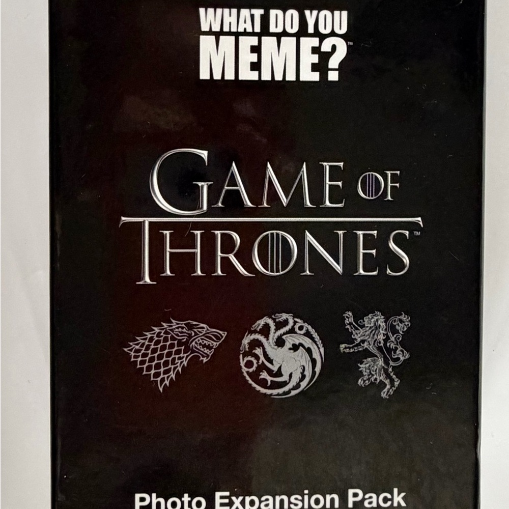 What Do You Meme? Game of Thrones Photo Expansion Pack - Black